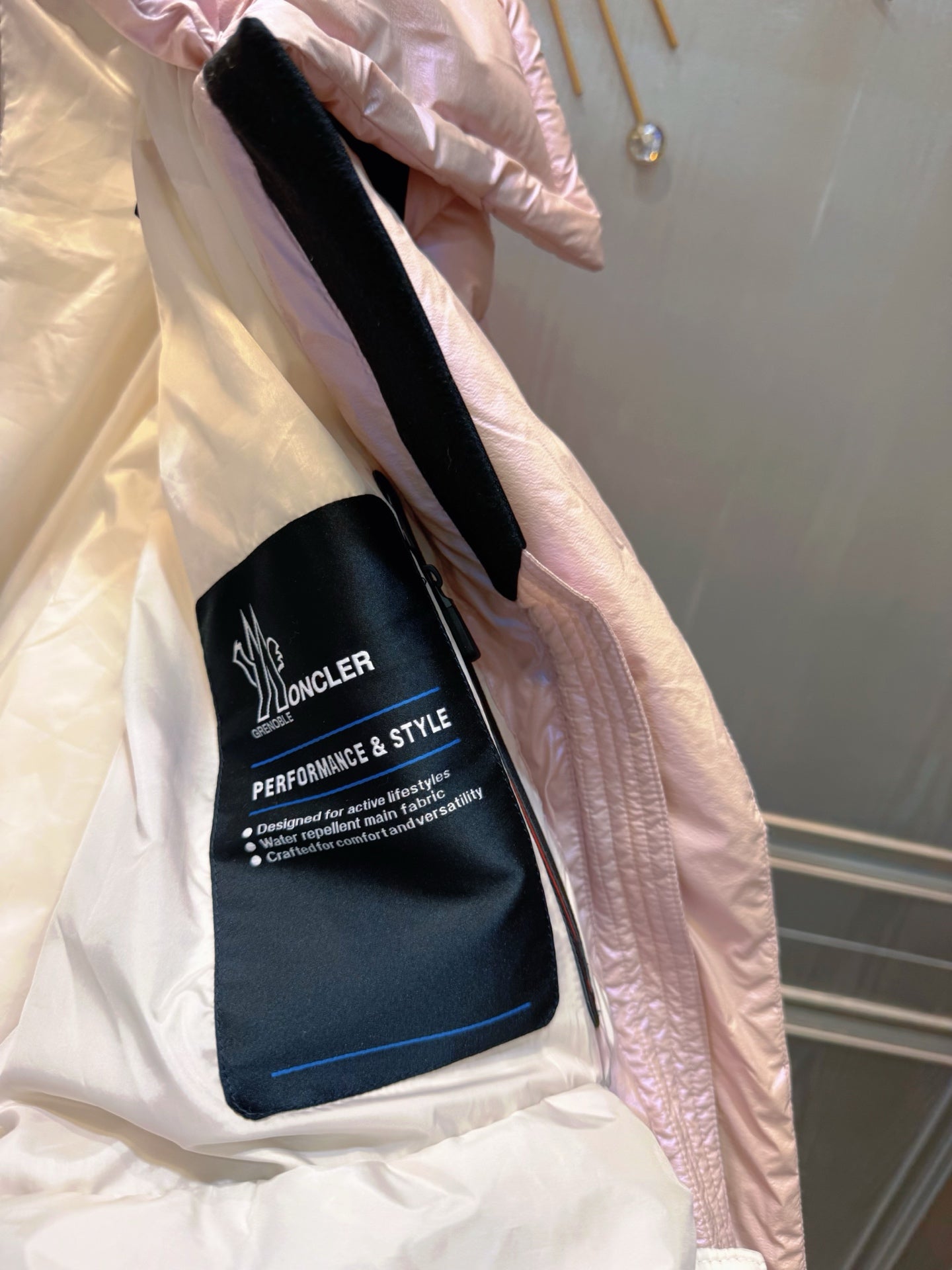 Moncler 2025 Moncler Grenoble Jeita Jacket Pink Down Polyester