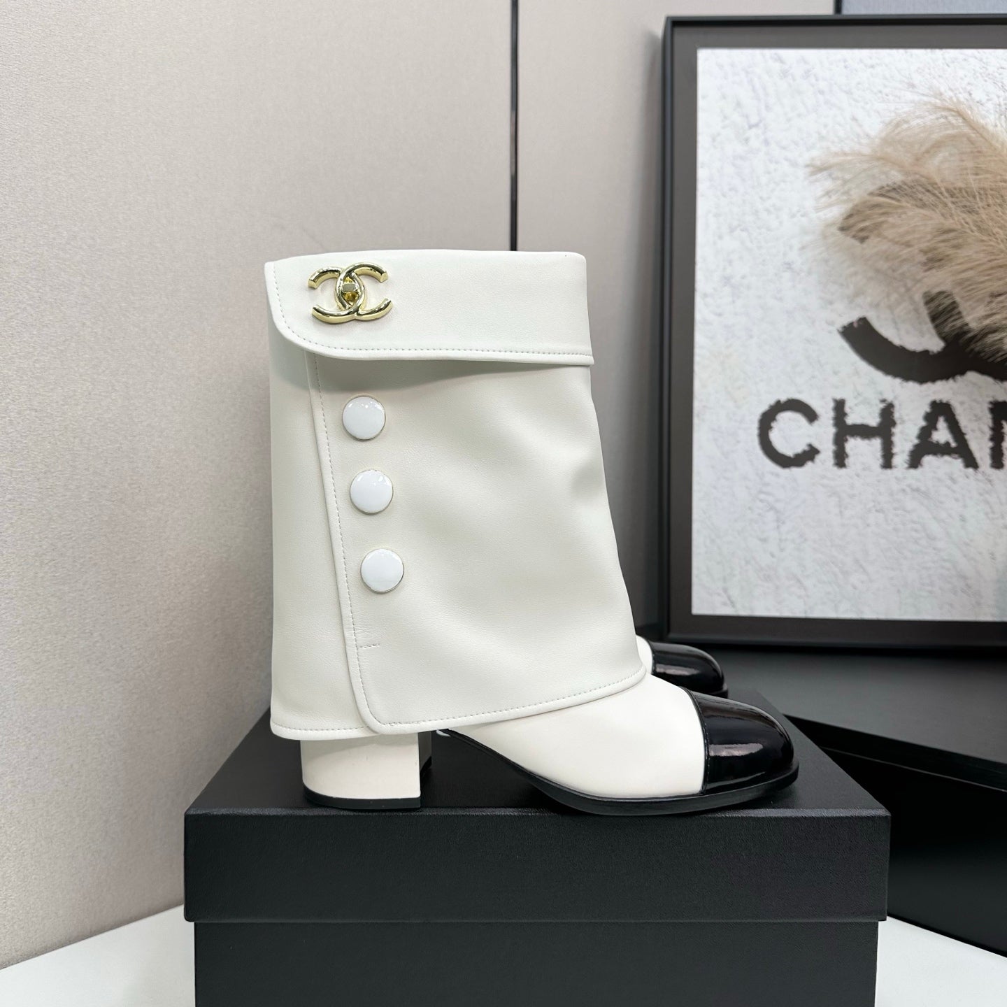 Chanel 2026 Ankle Boots 55mm Cowhide 985752