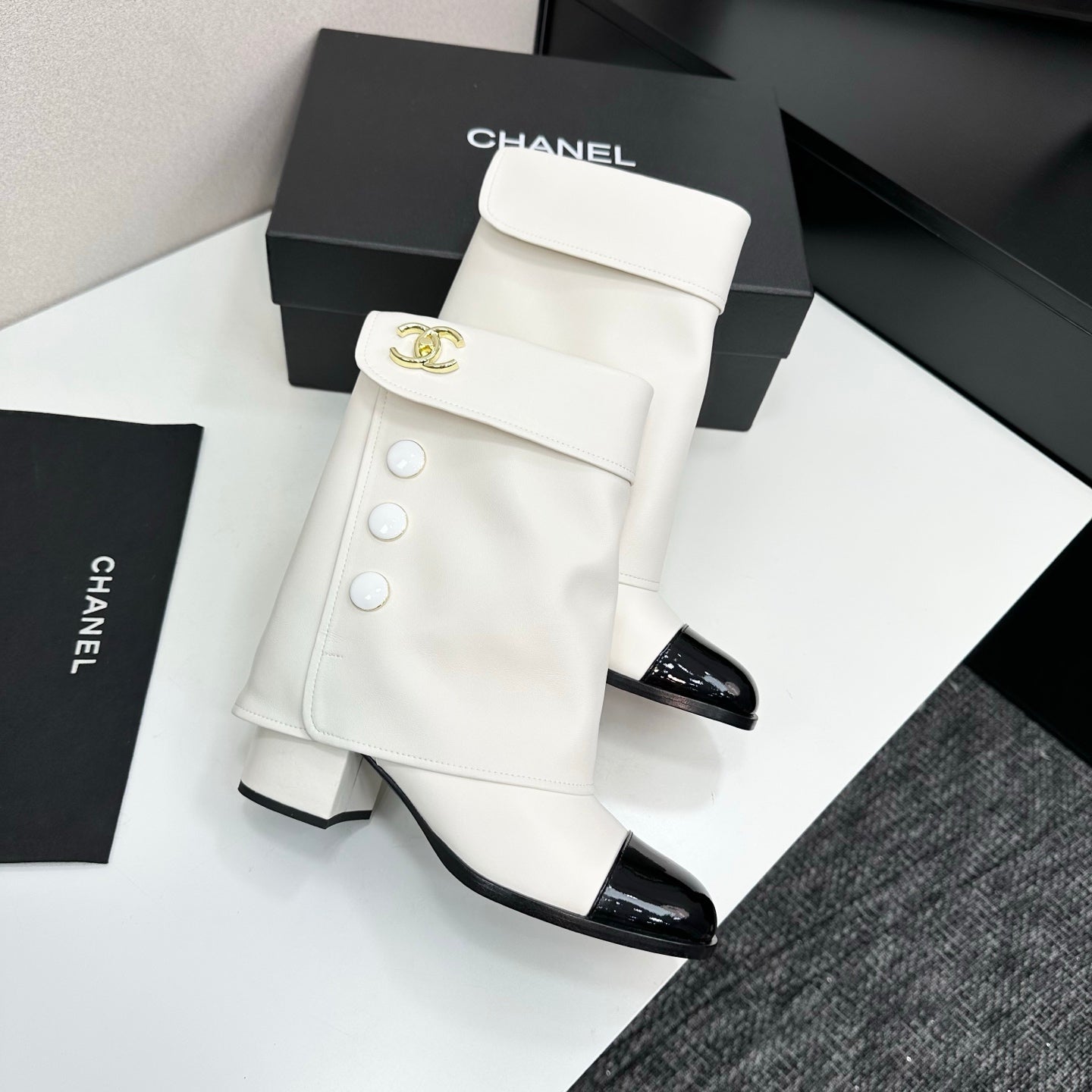 Chanel 2026 Ankle Boots 55mm Cowhide 985752