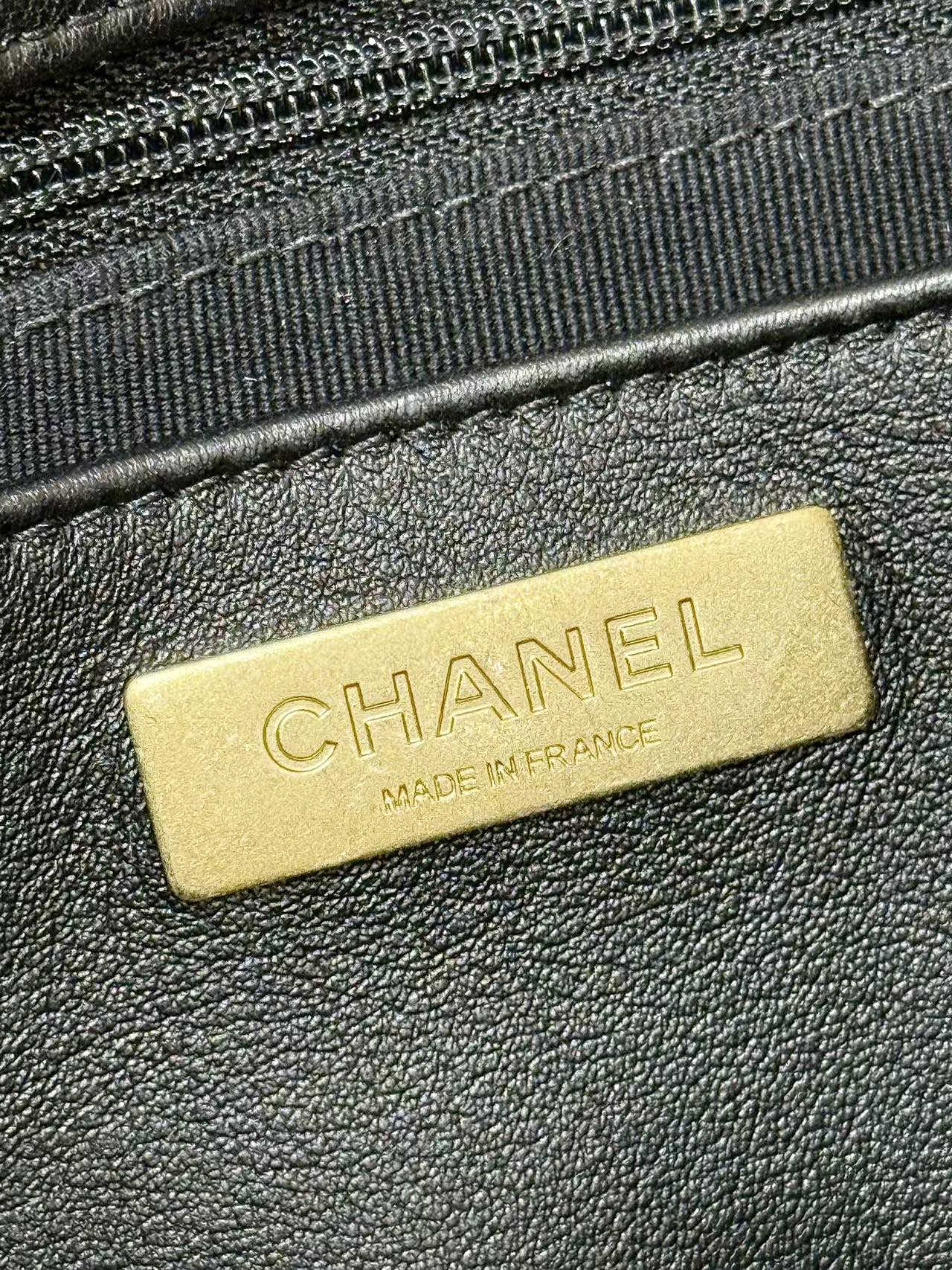 Chanel 2026 Double Straps Bag 22.5cm Black Lambskin