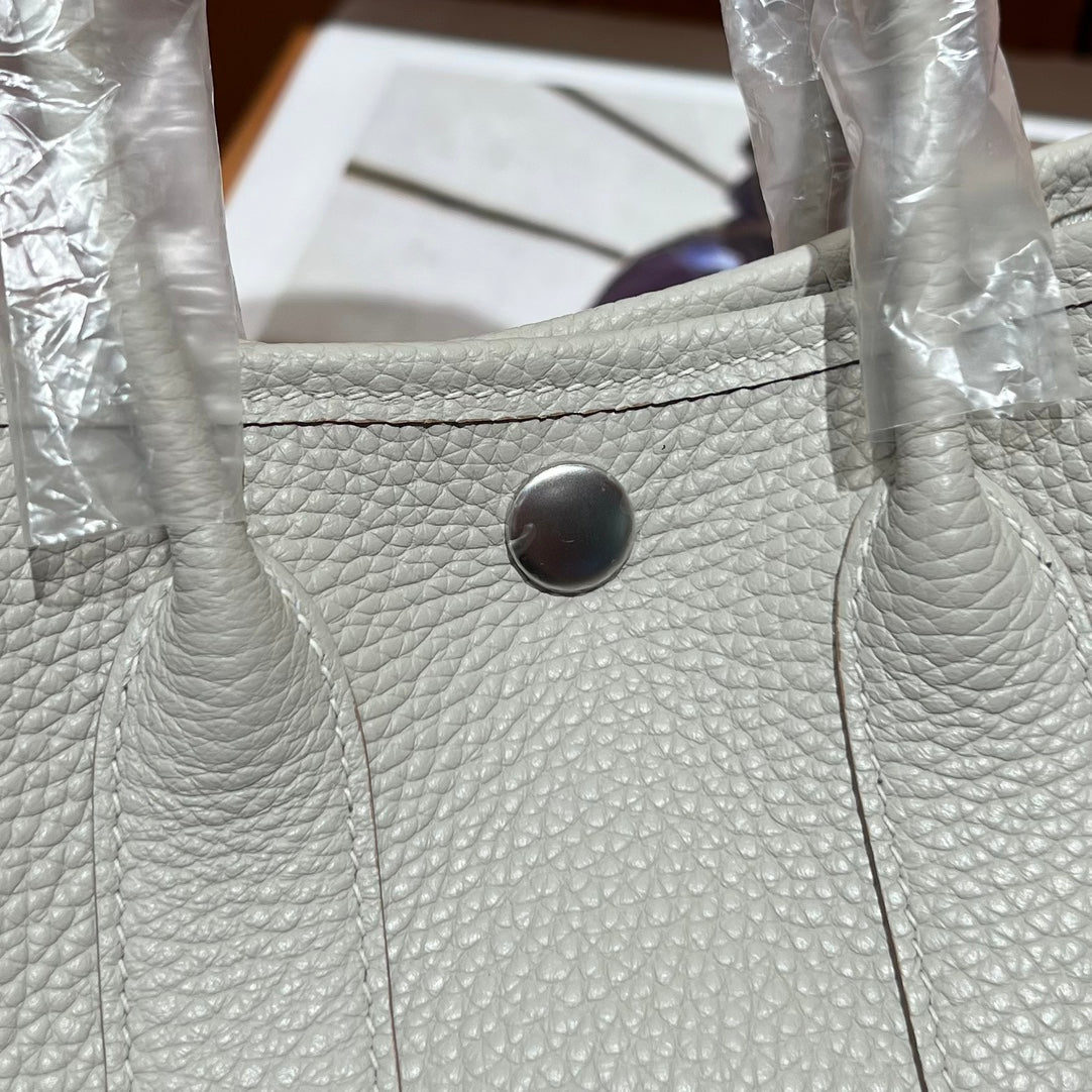 High-end Hermes 2026 Garden Party 23cm Bag Togo Calfskin