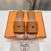 Idioma Sandal Tan Calfskin
