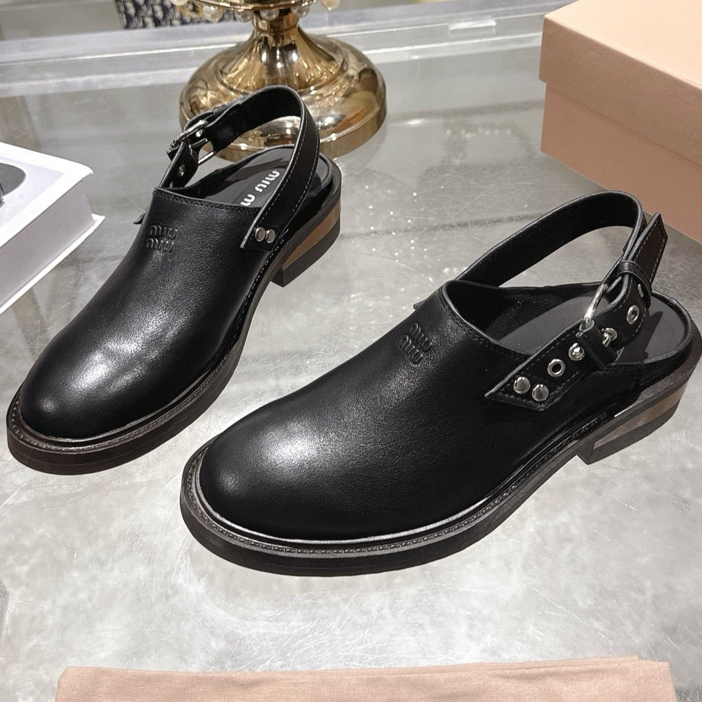 Miumiu 2026 Foule Mule Cowhide 951507