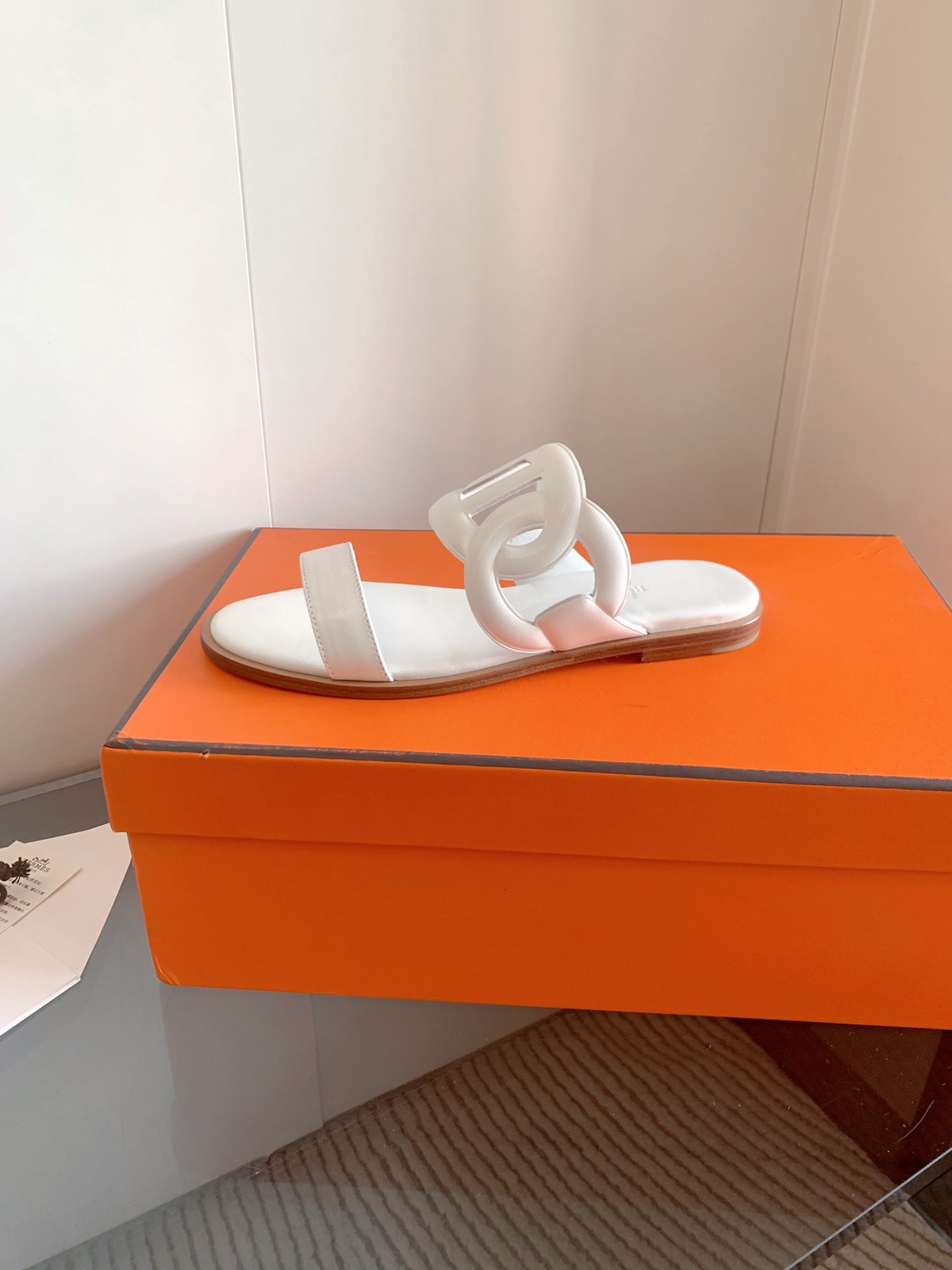 Hermes 2026 Lagune Sandal Sheepskin 698315