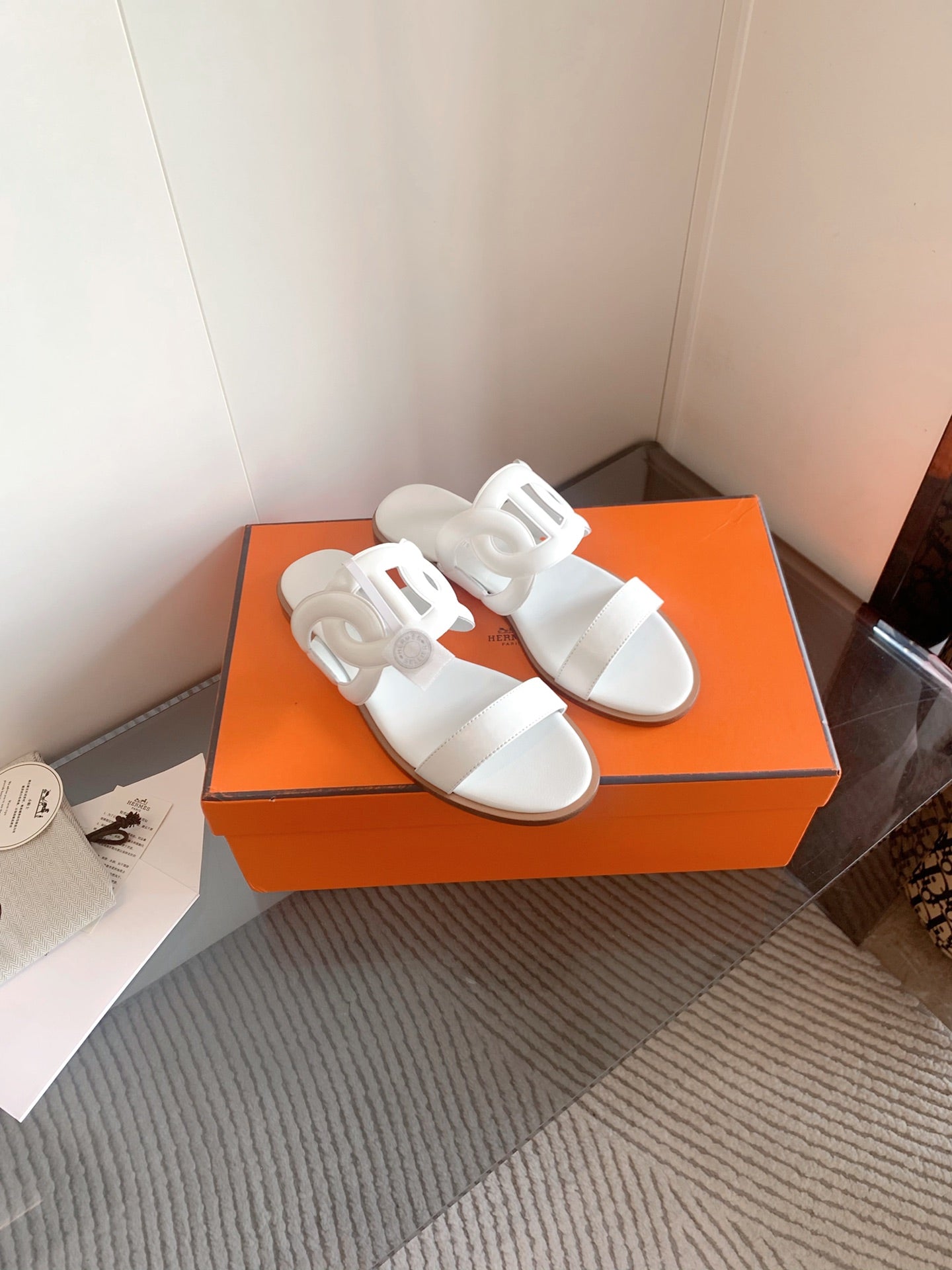 Hermes 2026 Lagune Sandal Sheepskin 698315