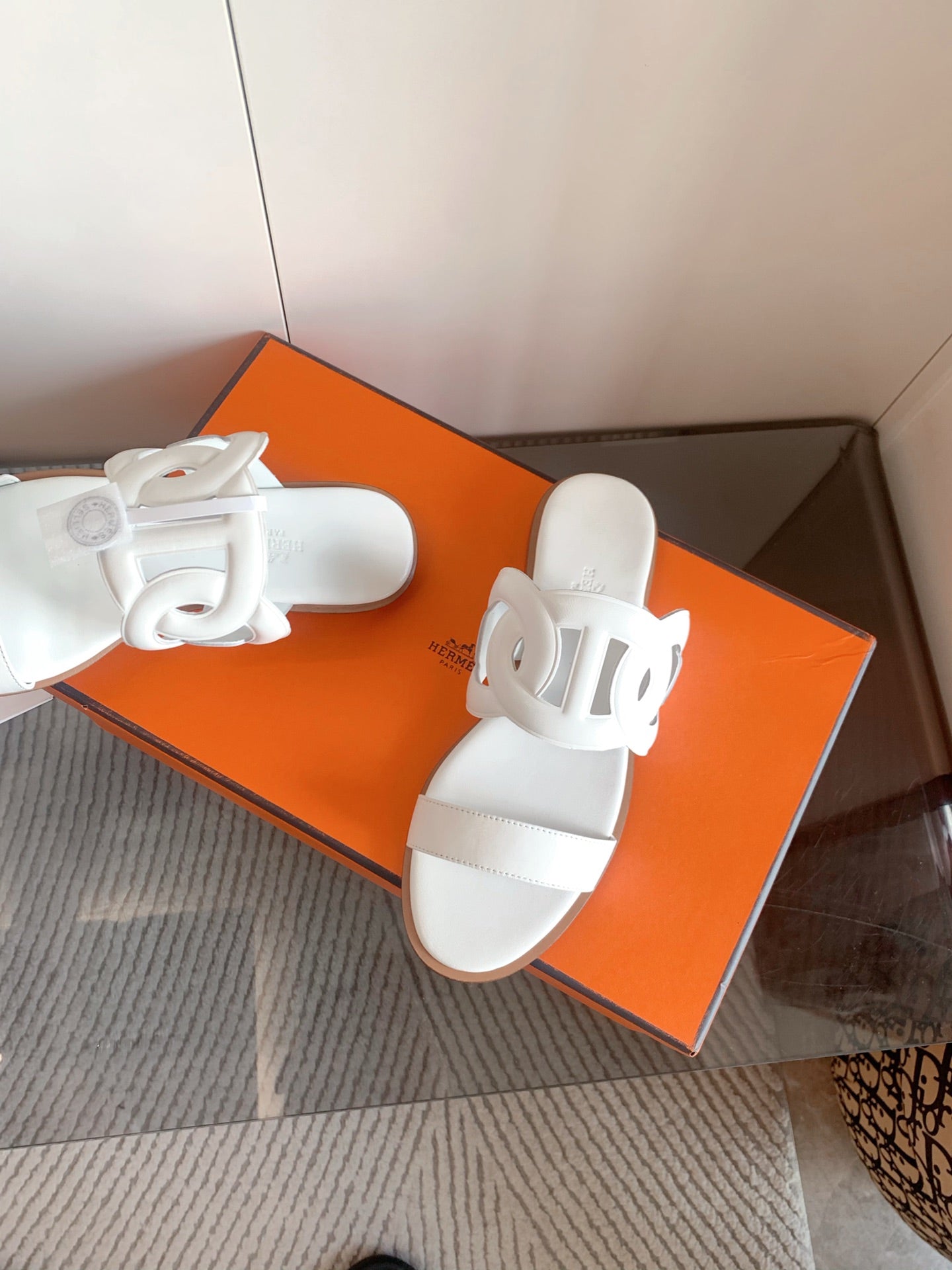 Hermes 2026 Lagune Sandal Sheepskin 698315