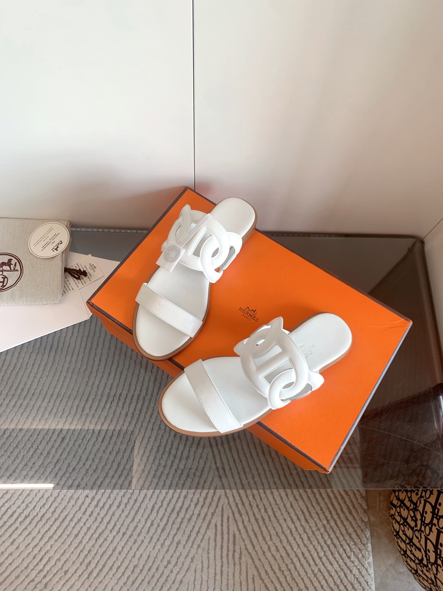 Hermes 2026 Lagune Sandal Sheepskin 698315