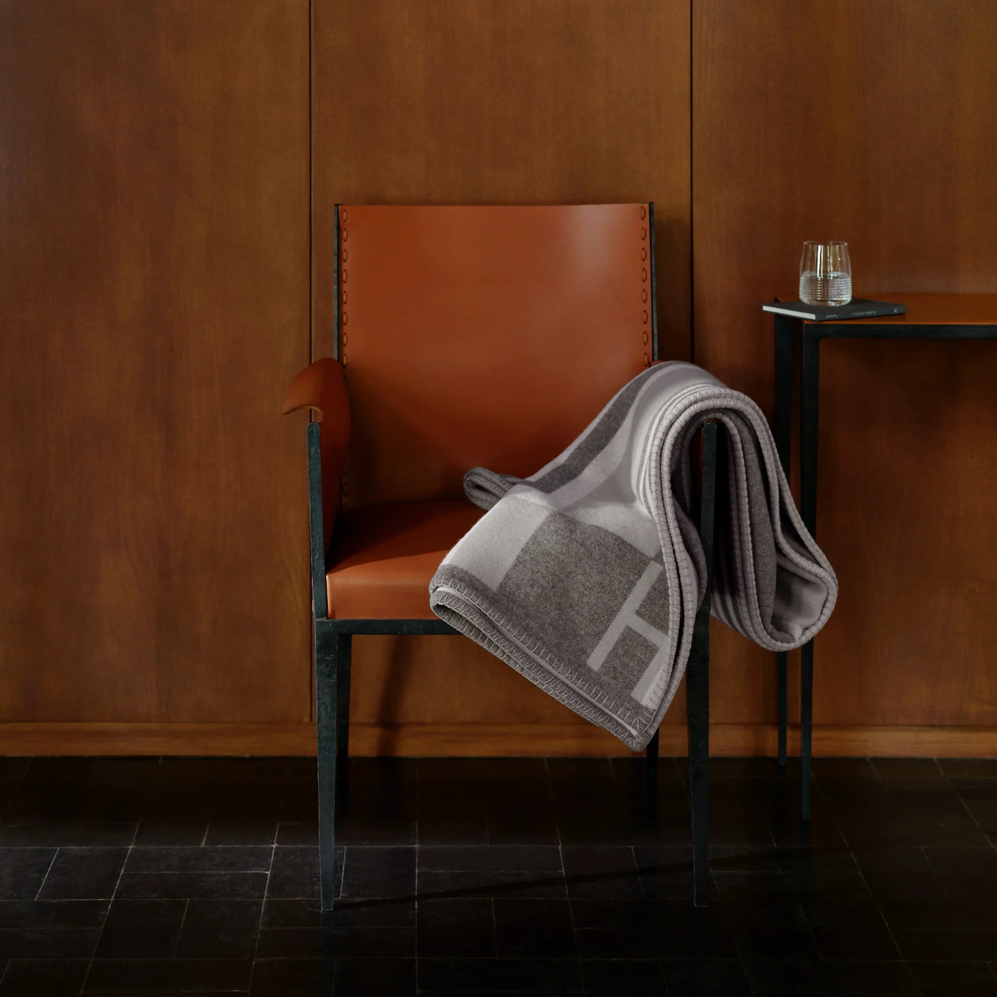 Hermes Ithaque Throw Blanket Wool Cashmere