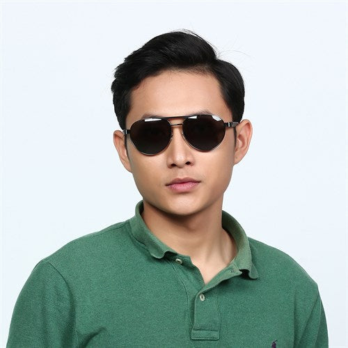 PILOT SUNGLASS 581365 IN BLACK METAL