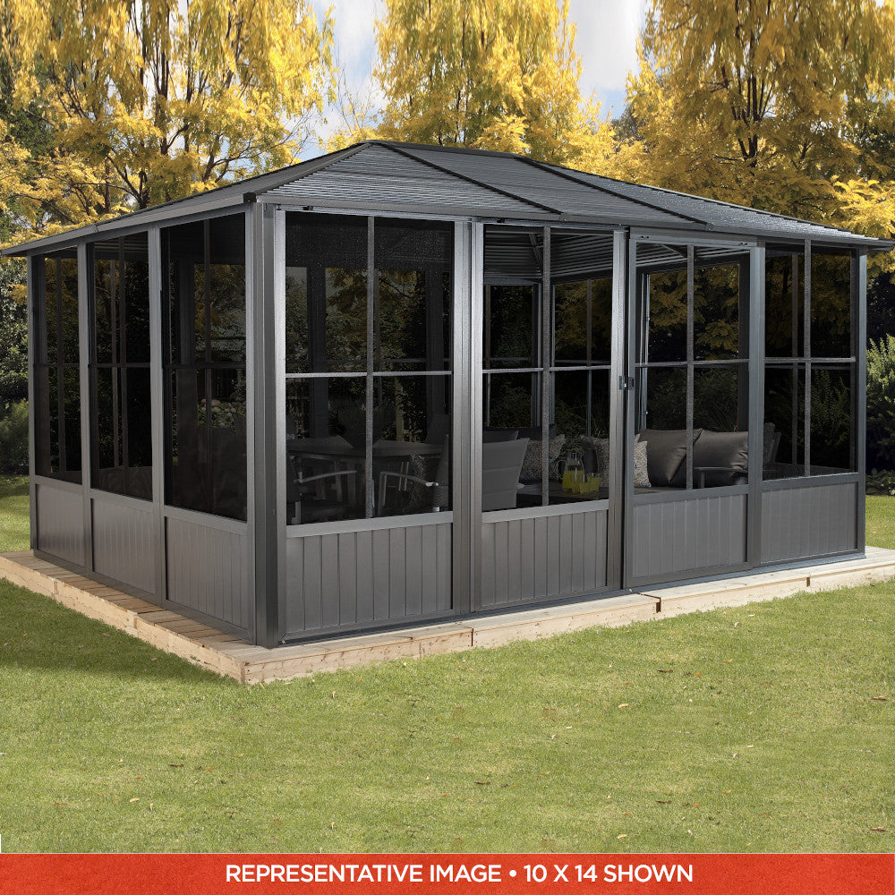 Sojag Korado Solarium with Rectangular Roof