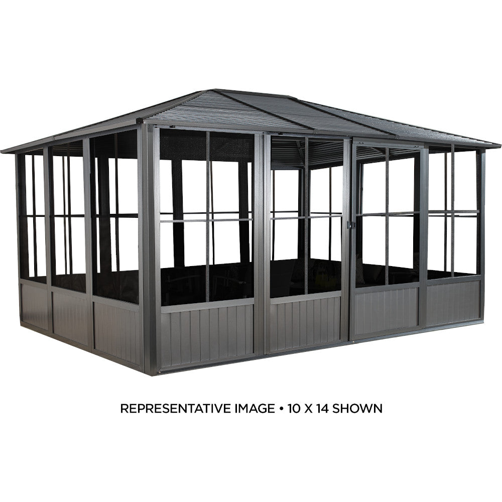 Sojag Korado Solarium with Rectangular Roof