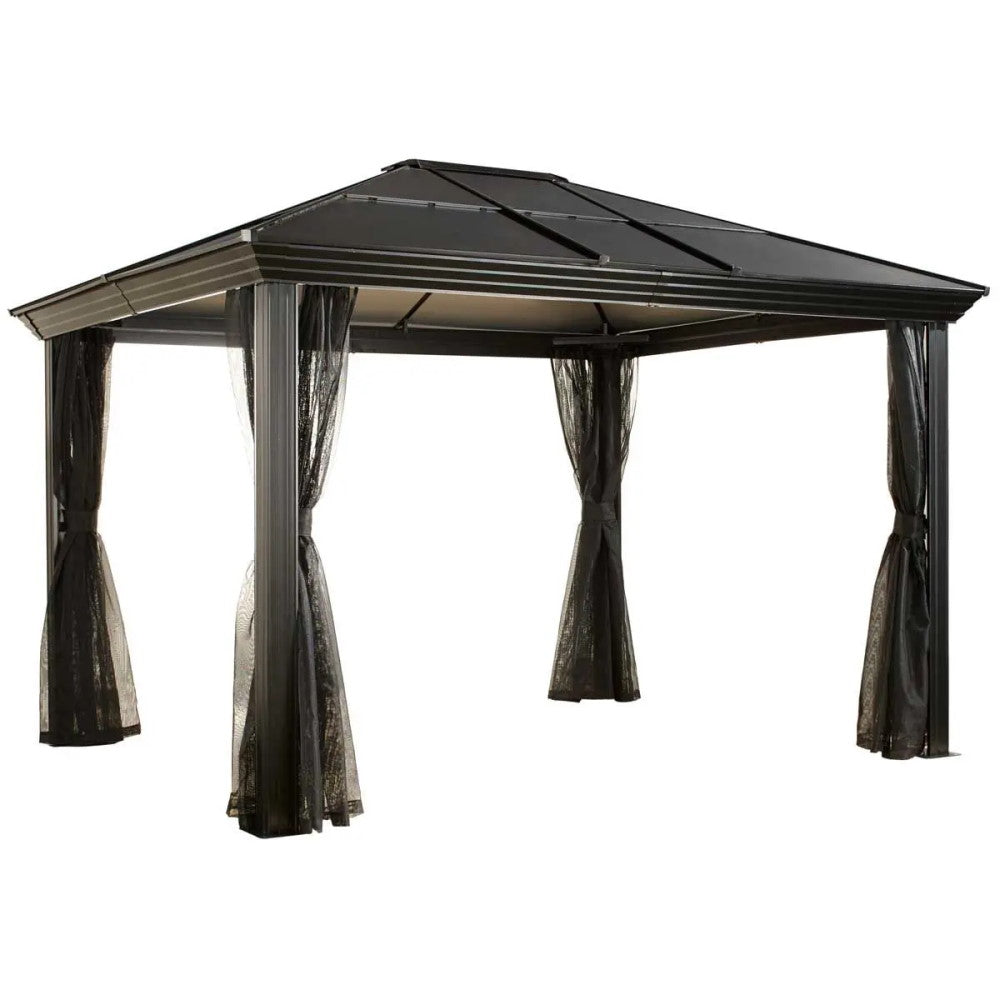Sojag Cambridge Hardtop Gazebo With Mesh