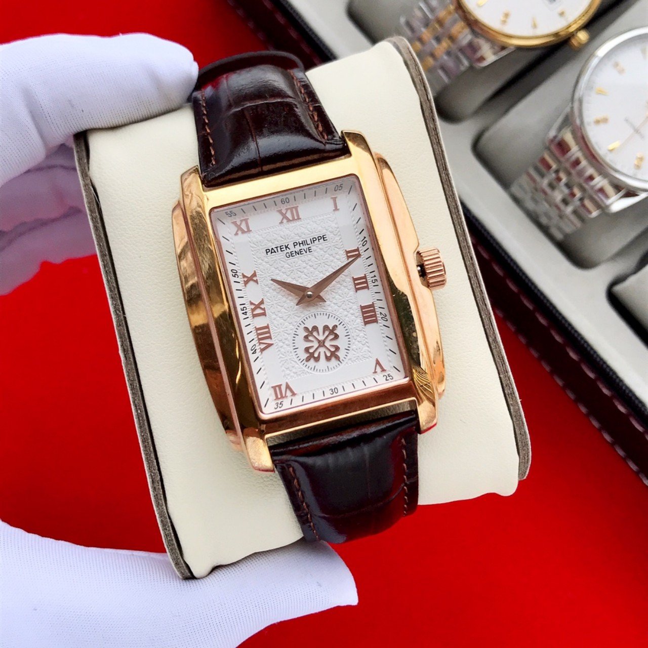 PATEK GONDOLO 40 MANUAL WINDING LEATHER STRAP