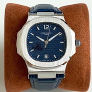 NAUTILUS STAINLESS STEEL 40MM BLUE DIAL