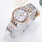 DEVILLE PRESTIGE 27MM QUARTZ STAINLESS STEEL WHITE DIAL