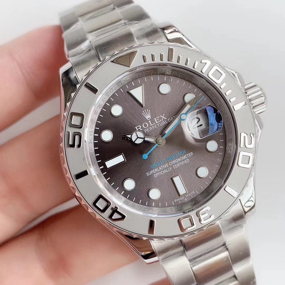 YACHT-MASTER 116622 STAINLESS STEEL GREY DIAL