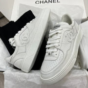 CC Tennis Sneaker White Leather